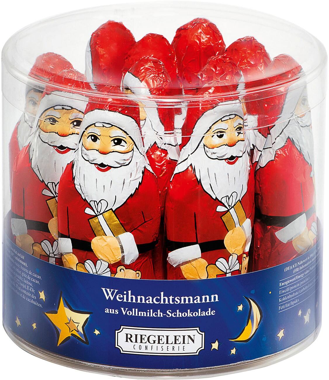 Riegelein Weihnachtsmann Schokolade 275 g