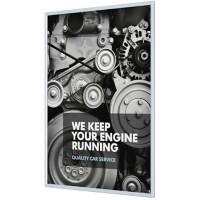 SHOWDOWN A0+ Klapprahmen Hängend Silber Aluminium KRA0G25 87,2 (B) x 1,1 (T) x 122 (H) cm KRA0G25