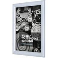Cadre d’affichage SHOWDOWN A4 En suspension Argenté Aluminium KRA4G25 24,1 (L) x 1,1 (P) x 32,8 (H) cm KRA4G25