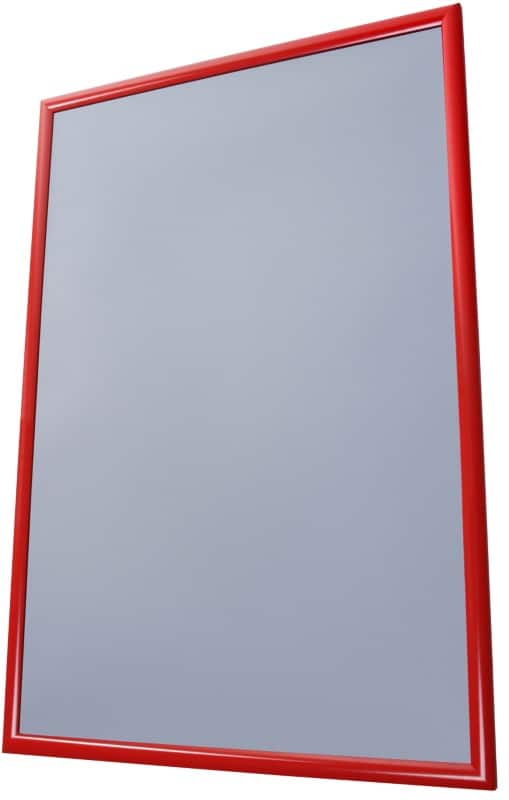 SHOWDOWN A0+ Klapprahmen Hängend Rot Aluminium KRA0G25C3020 87,2 (B) x 1,1 (T) x 122 (H) cm KRA0G25C3020