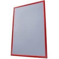 Cadre d’affichage SHOWDOWN A0+ En suspension Rouge Aluminium KRA0G25C3020 87,2 (L) x 1,1 (P) x 122 (H) cm KRA0G25C3020