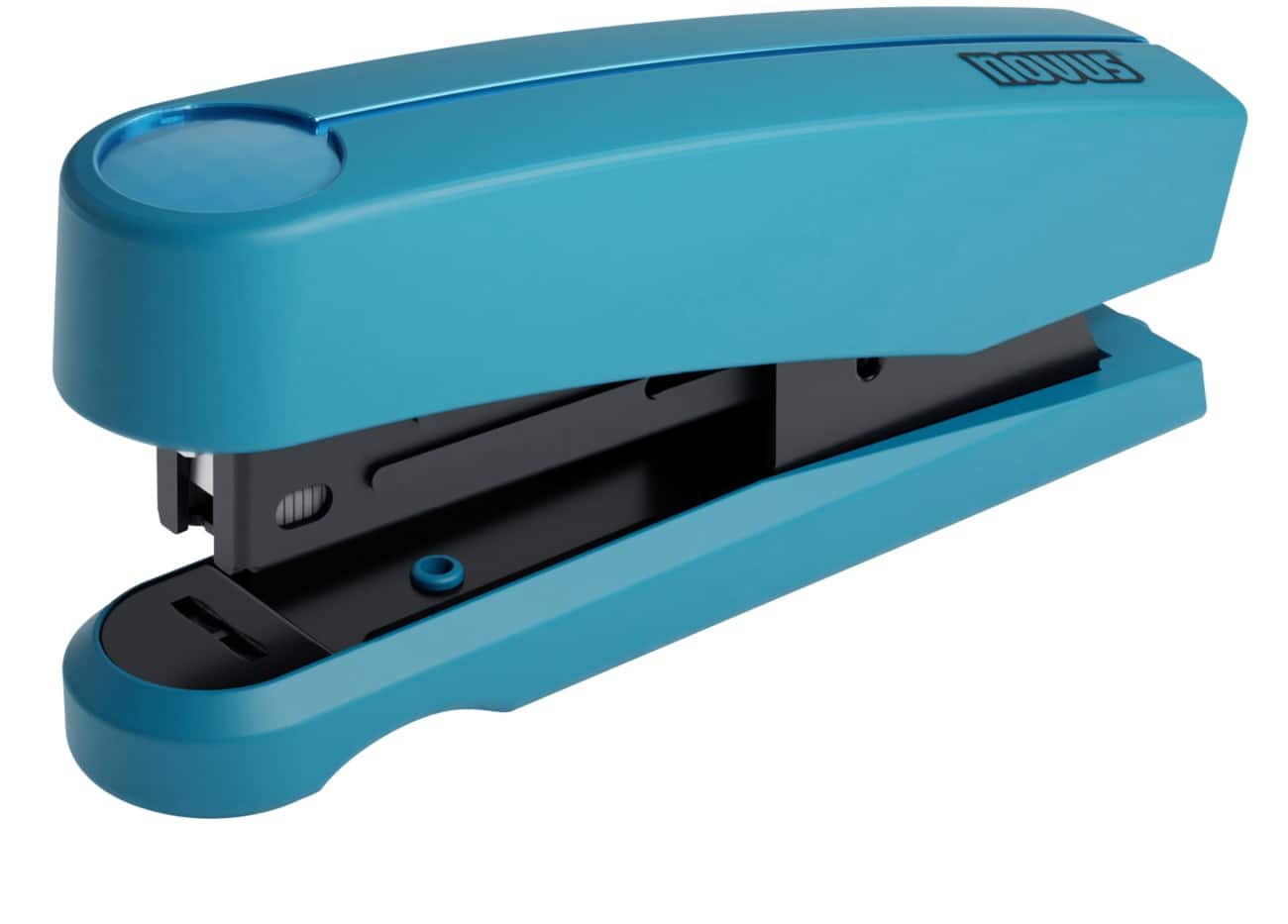 Heftgerät Novus B10 Bright Petrol für Heftklammern Nr. 10, 15 Blatt