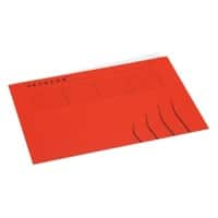 Djois Secolor Aktendeckel Folio Rot Pappkarton 225 g/m²