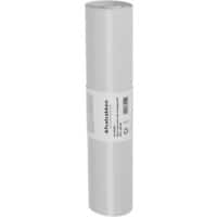 Sac-poubelle DEISS 30 L Blanc, transparent 600 x 600 mm 20 unités