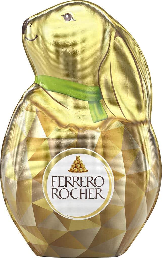 Ferrero Rocher Haselnuss, Schokolade Osterhasen 70 g 18 Stück
