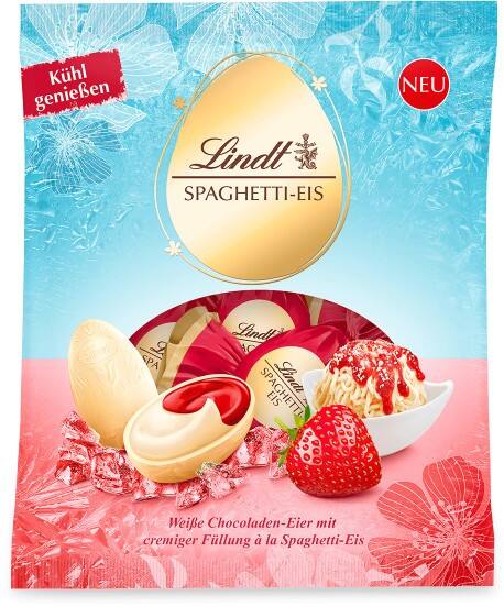Chocolat Lindt Spaghetti Ice Cream M Œuf 90 g