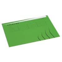 Farde pliable Jalema Secolor A4 Vert Papier 31 x 22 cm bord onglet