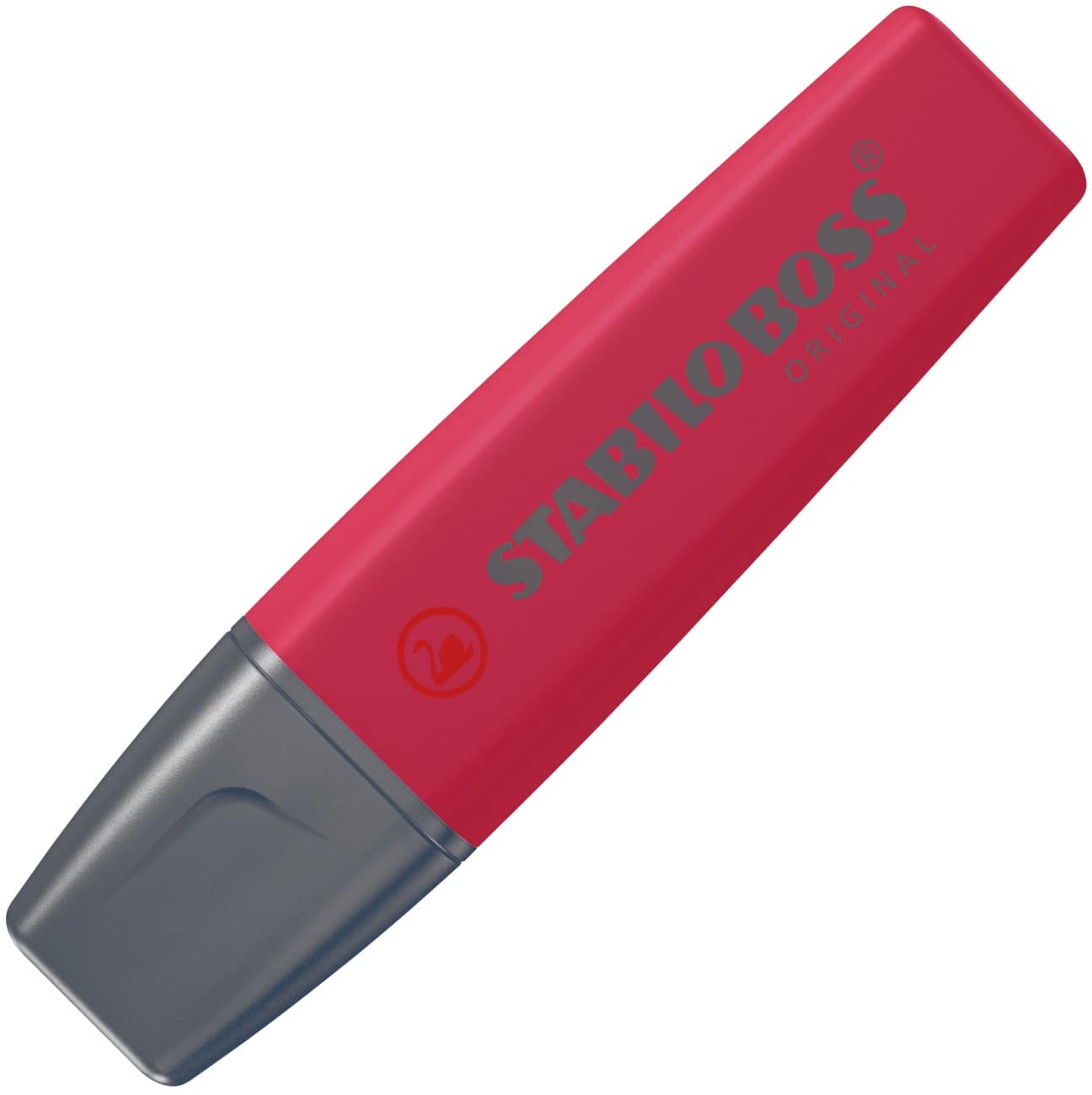 Surligneur STABILO BOSS ORIGINAL NatureCOLORS 70/250 Rouge Large Biseauté 35 mm