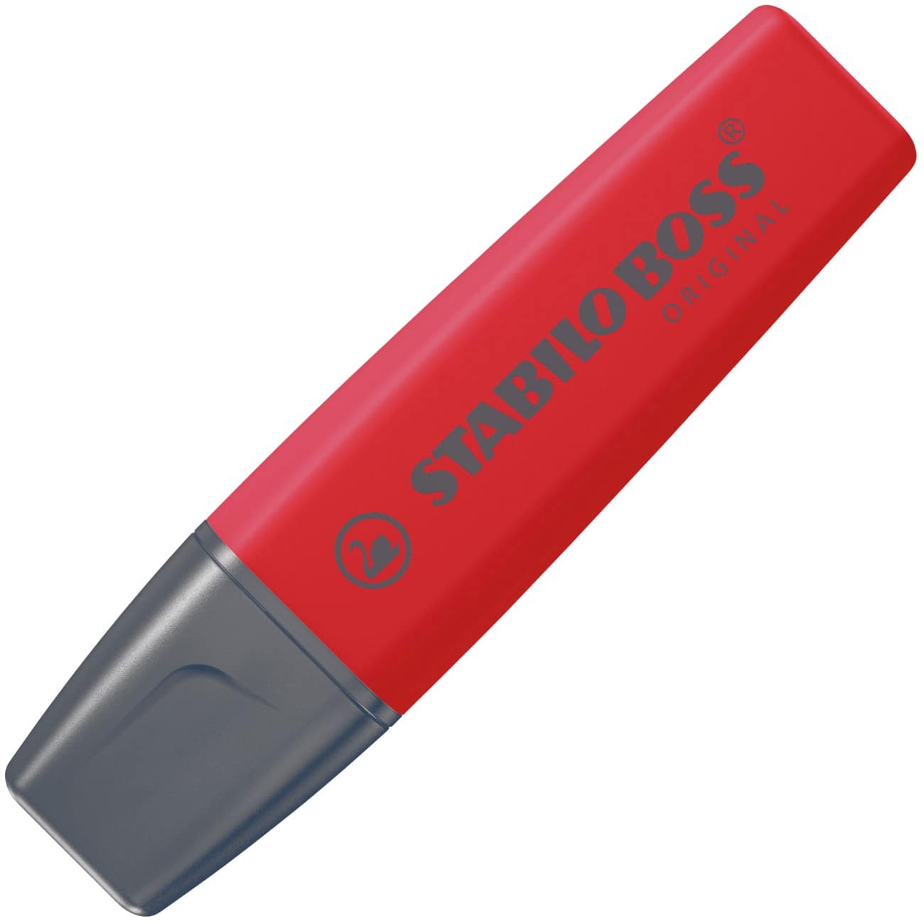 Surligneur STABILO BOSS ORIGINAL 70/48 Rouge Large Biseauté 35 mm