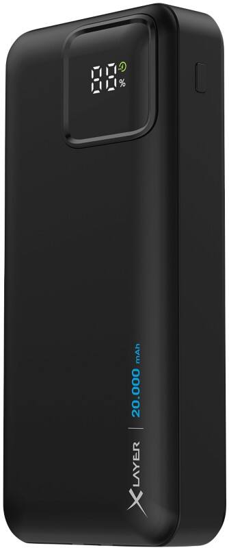 Batterie externe XLayer 20000 mAh Lithium Ion Polymère Noir