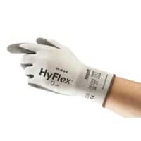 Gants Ansell HyFlex Mechanical Protection Non jetables PU (Polyuréthane) Non poudrés Taille 9 Blanc 12 paires