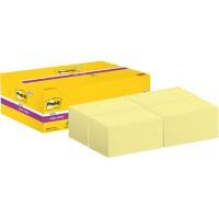 Notes Super Sticky Post-it 76 x 127 mm Jaune 24 blocs de 90 feuilles Pack économique 20+4 GRATUITS