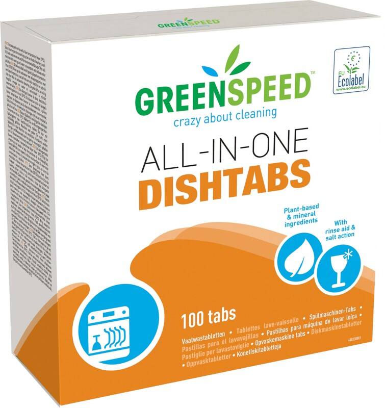GREENSPEED Spülmaschinentabs 100 Stück