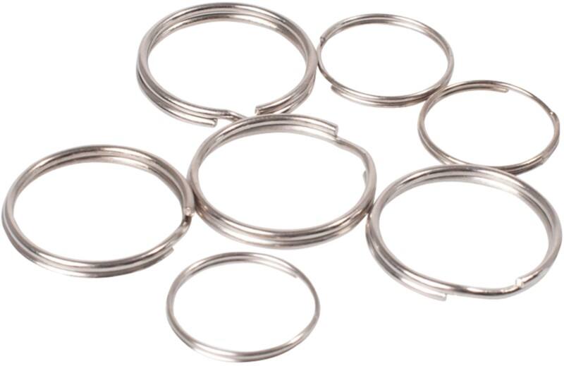 Porte-clés Pavo Argenté 25 mm