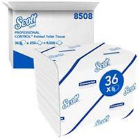 Papier toilette Scott 2 épaisseurs 8508 36 paquets de 250 feuilles
