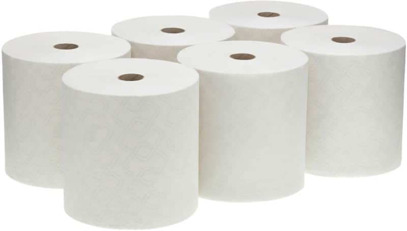 Essuie-mains Scott Extra Strong Blanc 1 épaisseur 6686 6 Unités de 304 m