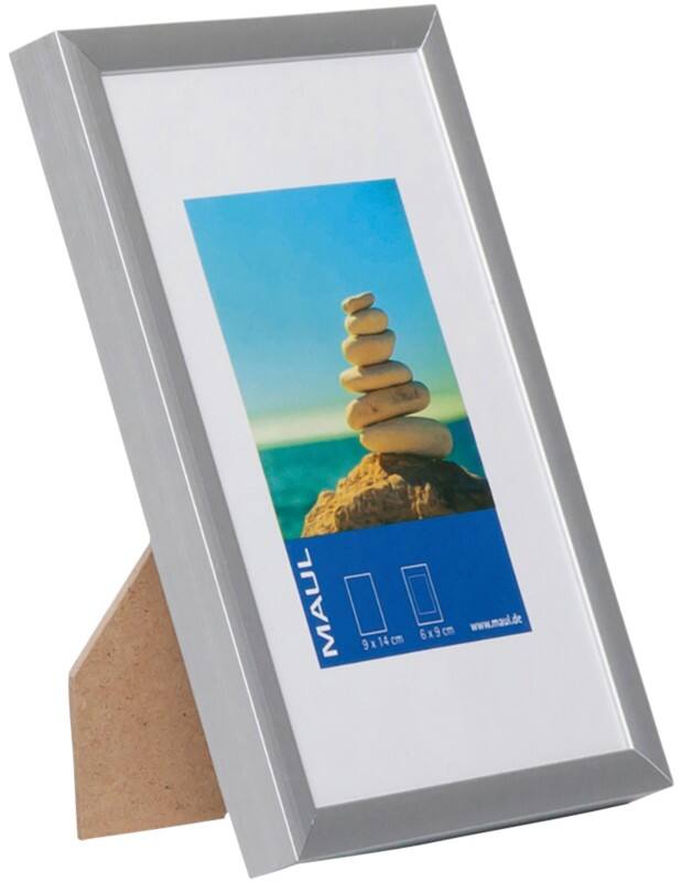 Cadre photo Maul MAULdesign 10 x 15 cm Argenté Aluminium 19444 10,8 (L) x 15,8 (P) x 13,5 (H) cm