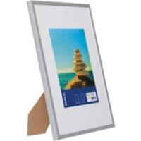 Maul MAULdesign 21 x 30 cm Bilderrahmen Silber Aluminium 1945405 21,8 (B) x 30,8 (T) x 13,5 (H) cm