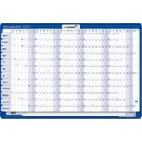 Planning annuel Legamaster 1 An par page Non Magnétique 14,7 (l) x 21 (h) cm Carton Blanc