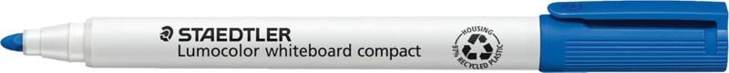 STAEDTLER Lumocolor Non-permanent Whiteboard-Marker Blau Filzspitze 97% Recycelt