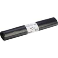 Sac-poubelle DEISS 110 L Noir 10 unités