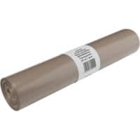 Sac-poubelle DEISS 60 L Transparent 25 unités