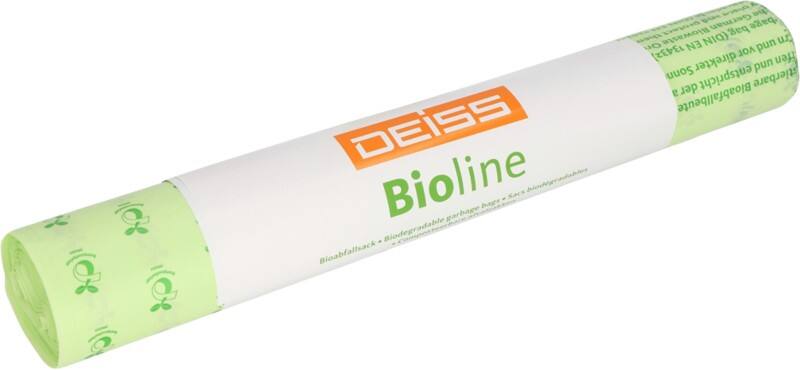 Sac-poubelle DEISS Bioline 240 L Vert 5 unités