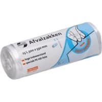 Sac-poubelle UNIVERSAL PLUS 25 L Transparent 50 unités