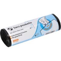 Sac-poubelle UNIVERSAL PLUS 30 L Noir 50 unités