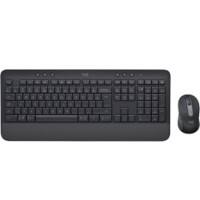 Clavier et souris Logitech Business Sans fil QWERTZ Avec Bluetooth Graphite MK650