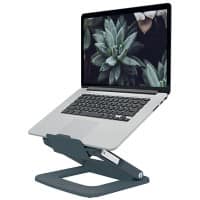 Rehausseur ergonomique et multiangles Leitz Ergo 6424 pour ordinateur portable hauteur ajustable jusqu'à 15" gris