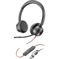 poly Blackwire 8225 Verkabelt Headset Kopfbügel USB-C<multisep/>USB Noise Cancelling Microphone Mit Mikrofon Stereo