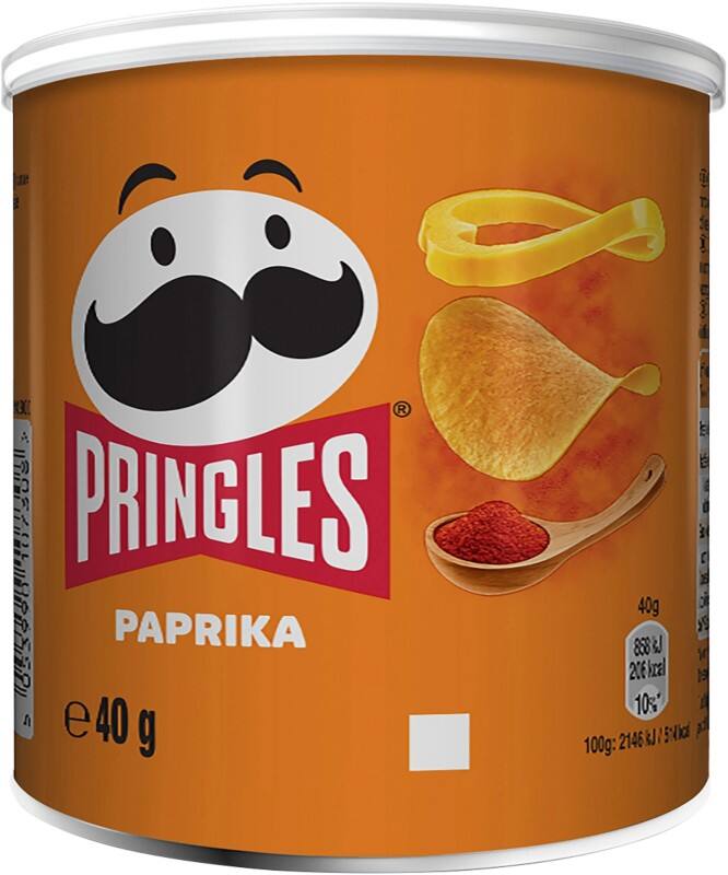 Chips Pringles Paprika 40 g 12 unités