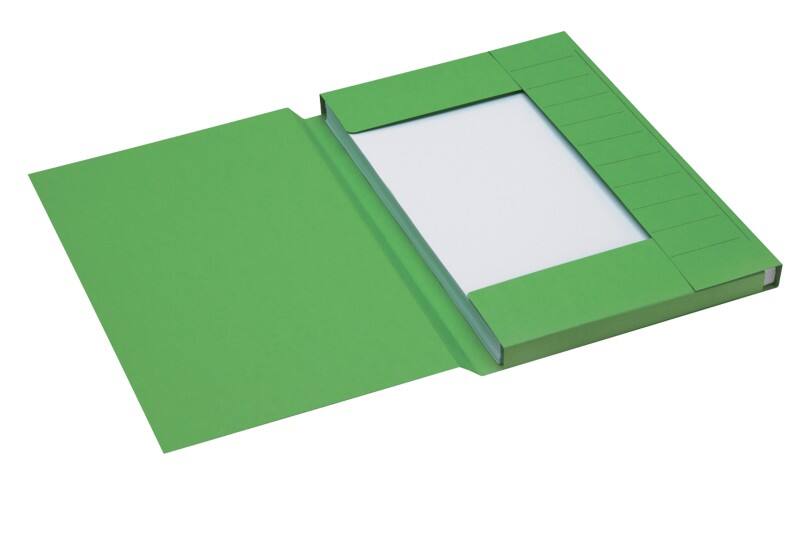 Chemise à 3 rabats Jalema Secolor Foolscap Vert Carton