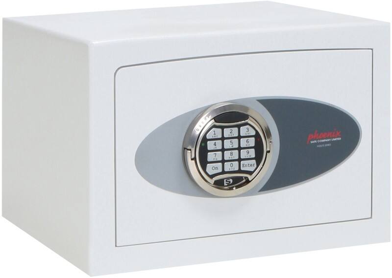 Coffre-fort Phoenix Venus Serrure électronique 14 L HS0671E Blanc