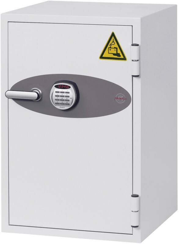 Coffre-fort Phoenix Battery Fighter Serrure électronique 84 L BS0442E Blanc