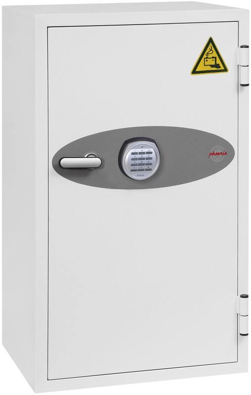 Coffre-fort Phoenix Battery Fighter Serrure électronique 163 L BS0444E Blanc
