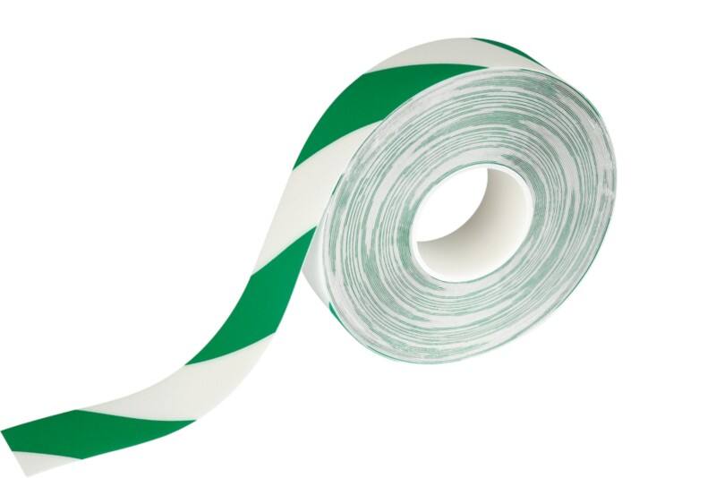 Ruban de marquage au sol DURABLE DURALINE Blanc, vert 50 mm (L) x 30 m (L) PVC (Polychlorure de vinyle)