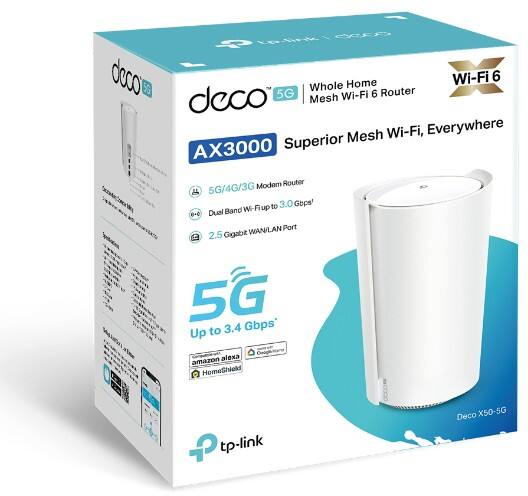 TP-Link AX3000 Mesh-WLAN-System 5G für das ganze Haus