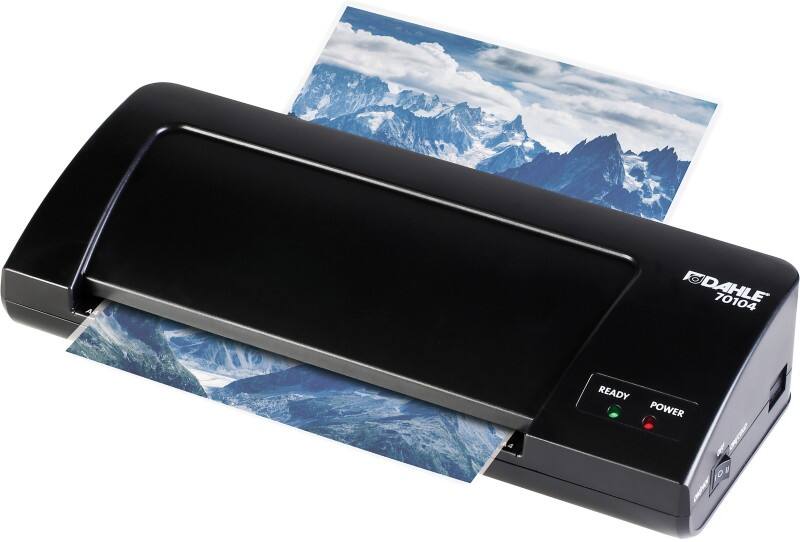 Dahle 70104 36 x 15 x 8 cm DIN A4 Laminiergerät 80 (2 × 80 Mikron)/125 (2 × 125 Mikron)