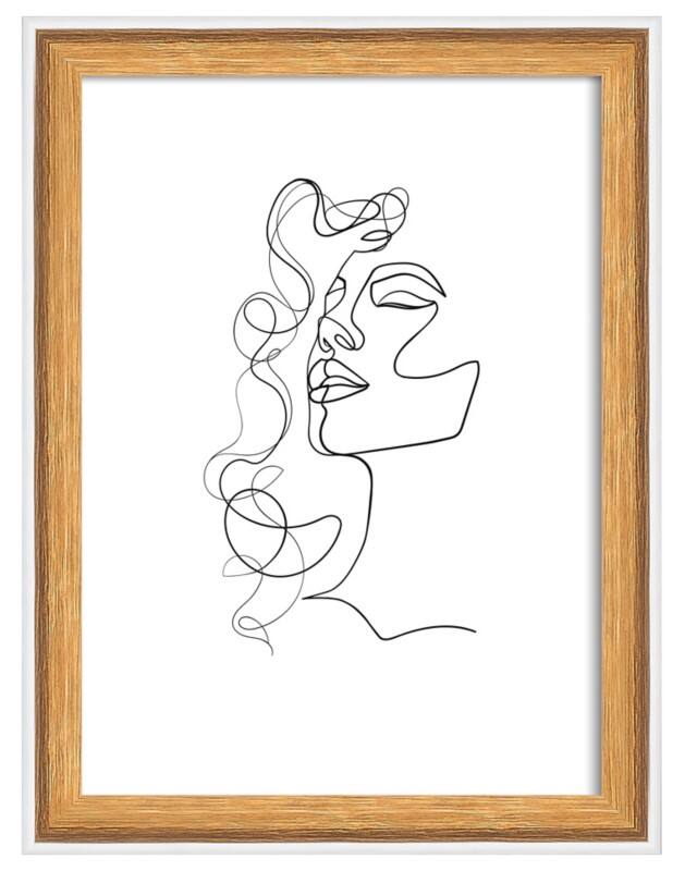 Cadre photo walther design Brun NW318H 14,2 (L) x 2 (P) x 19,2 (H) cm NW318H