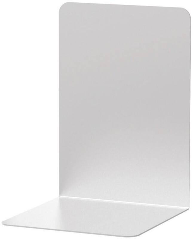 Serre-livres Maul Aluminium Argenté 12 x 12 x 17 cm 2 unités