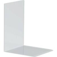 Maul Buchstützen Acryl Transparent 15 x 16 x 21 cm 2 Stück