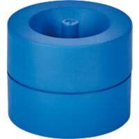 Distributeur de trombones Maul greener@work Avec aimant central Plastique 60 mm Bleu Rond