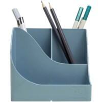 Exacompta AutentiK Stifthalter 5 Fächer Kunststoff Blaugrau