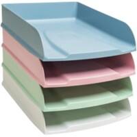 Exacompta AutentiK Briefablage Stapelbar DIN A4+ Farbig sortiert 4 Stück
