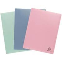 Livre de présentation Exacompta AutentiK 40 pochettes A4 Assortiment 3 unités