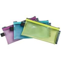 Exacompta Pop'N Co Etui 38110E mit Reißverschluss EVA (Ethylen-Vinyl-Acetat), PP (Polypropylen) Querformat 20 (B)10 (T)0,4 (H) cm Farbig sortiert 3er-Pack