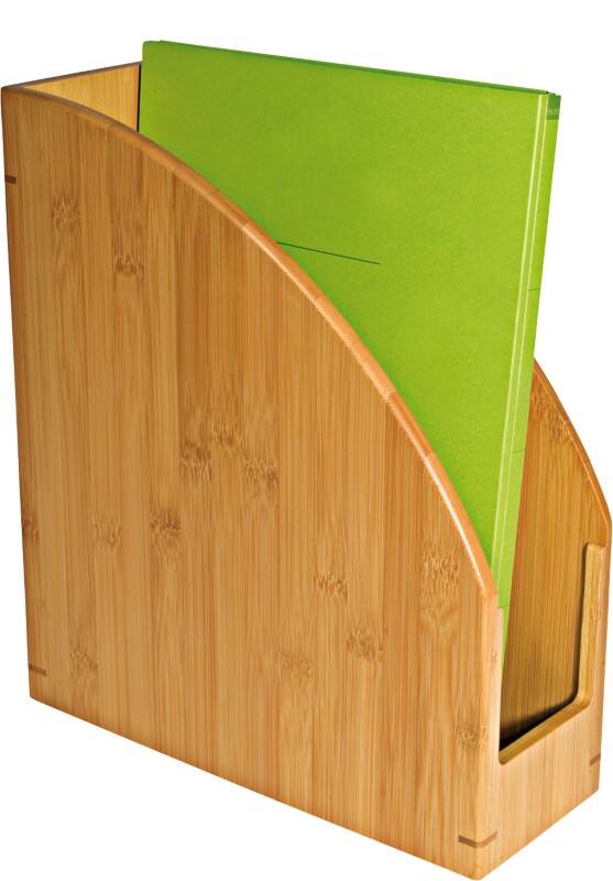 WEDO Bambus Stehsammler 32 x A4 Braun