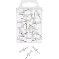 Épingles pour carte WEDO Métal Blanc 20 unités